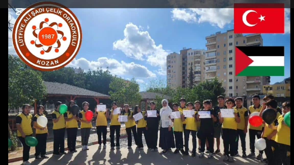  “Filistin’e Özgürlük” Etkinliği: Umut Dolu Sloganlar, Umut Dolu Balonlar